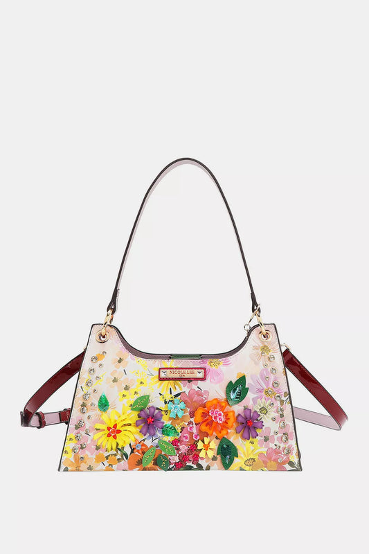 Nicole Lee USA Dreams Blossom Shoulder Bag DREAMS BLOSSOM / One Size