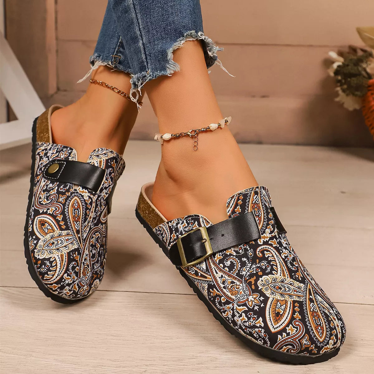 Round Toe Flats Slip-Ons Style A / 35 