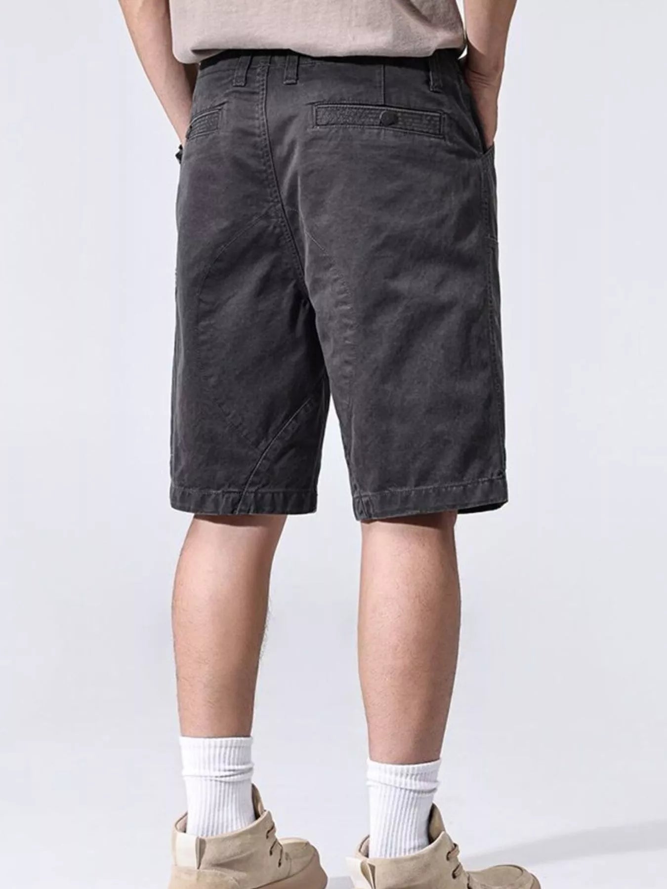 Men's Loose Fit Shorts Carbon Ash / 28 