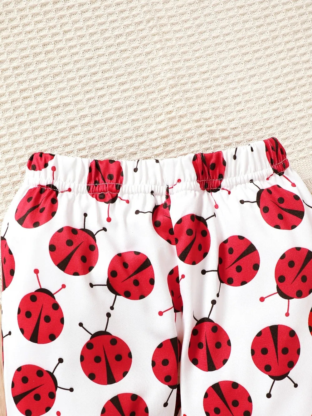 Children's Cartoon Top and Pants Set Red / 6-9M 