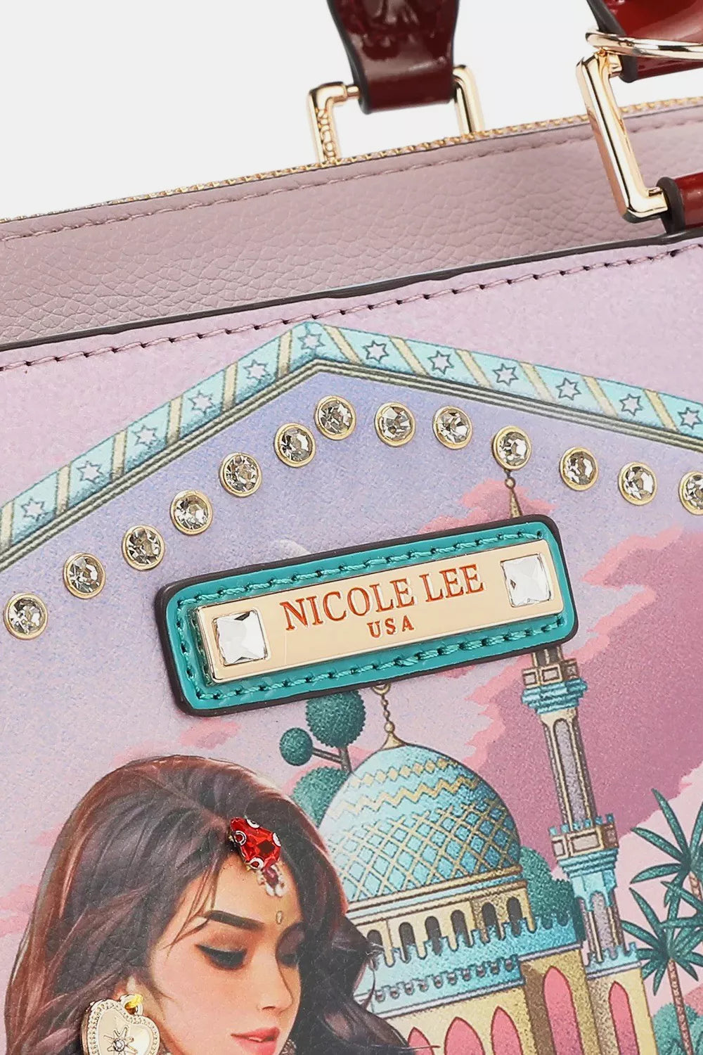 Nicole Lee USA Queen Cleopatra Tote Bag QUEEN CLEOPATRA / One Size 