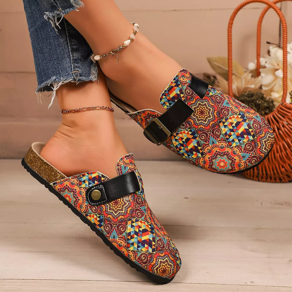 Round Toe Flats Slip-Ons Style A / 35 