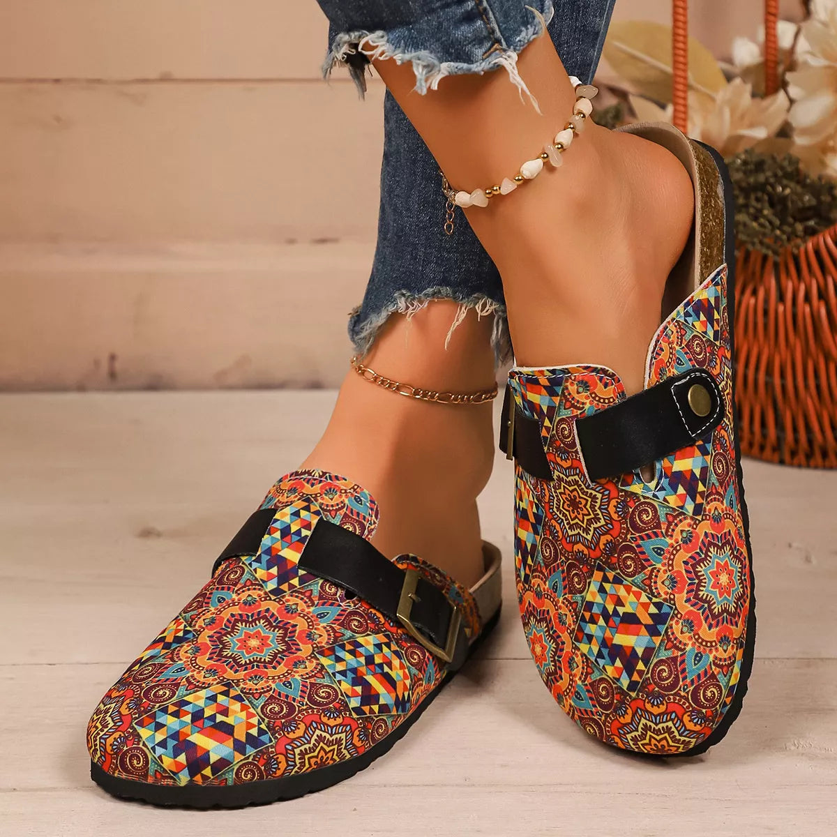 Round Toe Flats Slip-Ons Style A / 35 