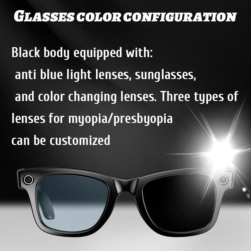 Jantiny© AI Smart Glasses sunglasses 