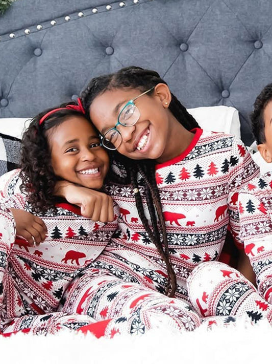 Christmas Long Sleeve Top and Pants Set Multicolor / 4T 